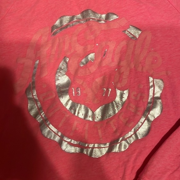 AMERICAN‎ Eagle Light Weight Pink Top - Picture 2 of 5